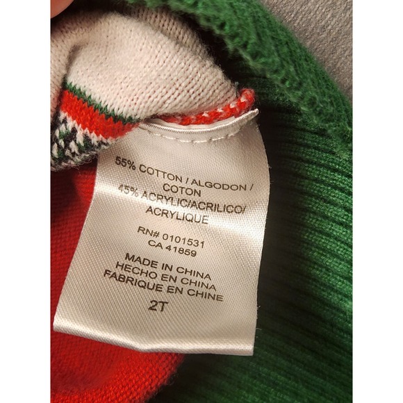 Disney Pixar Toy‎ Story Size 2 Toddler Christmas Sweater T Rex - Picture 5 of 6